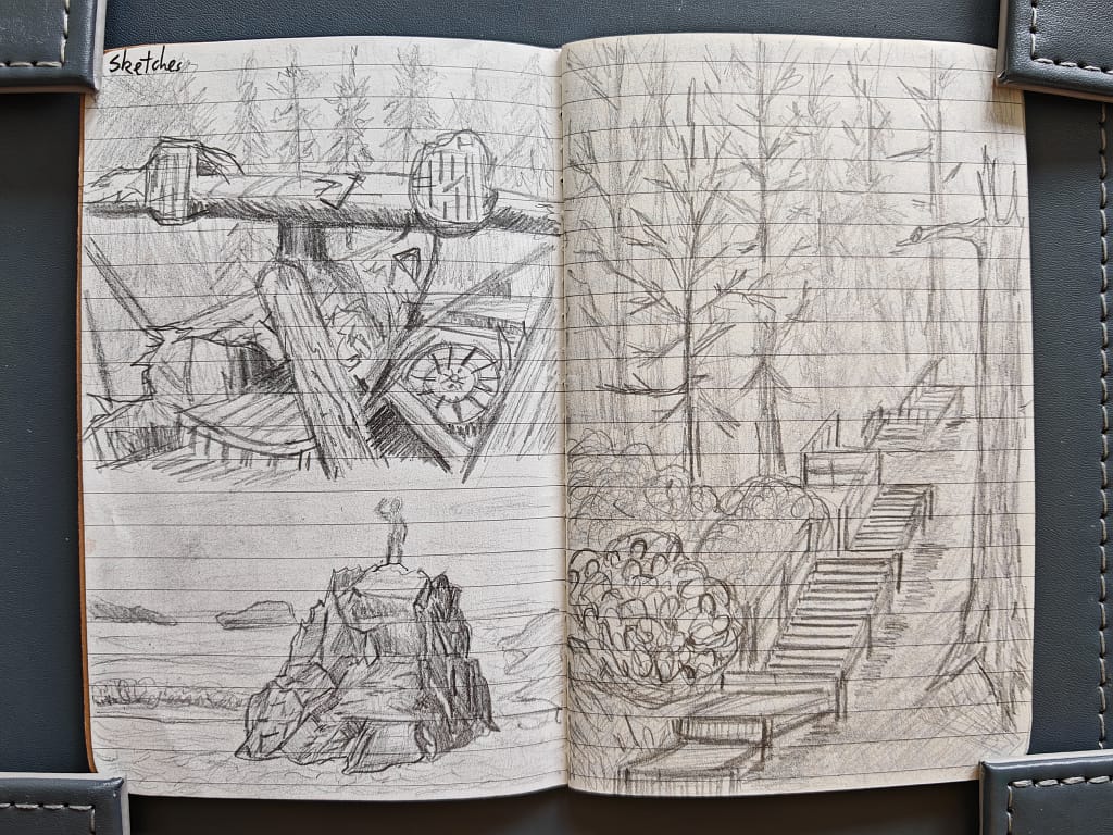 Canada Road Trip Sketches