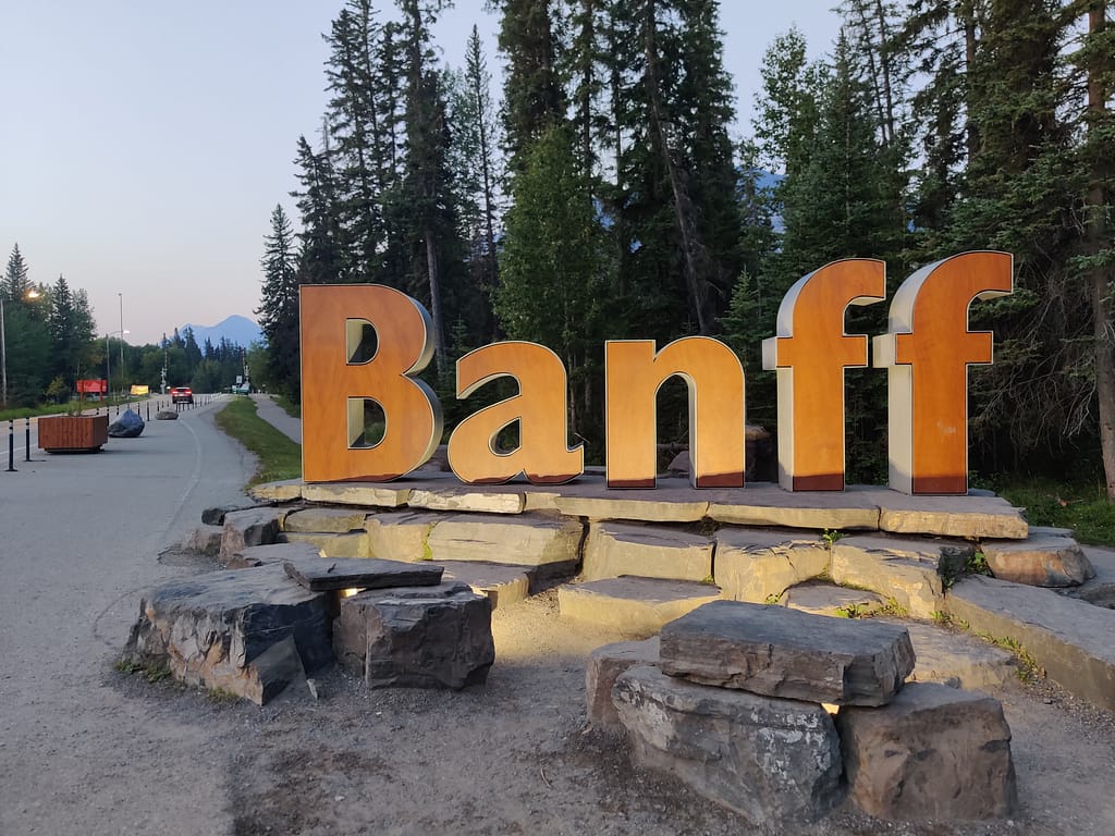 Banff Sign