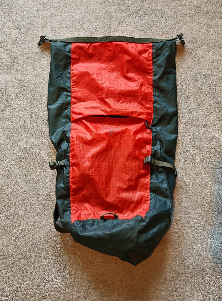 Osprey Ultralight Dry Stuff Pack Front View