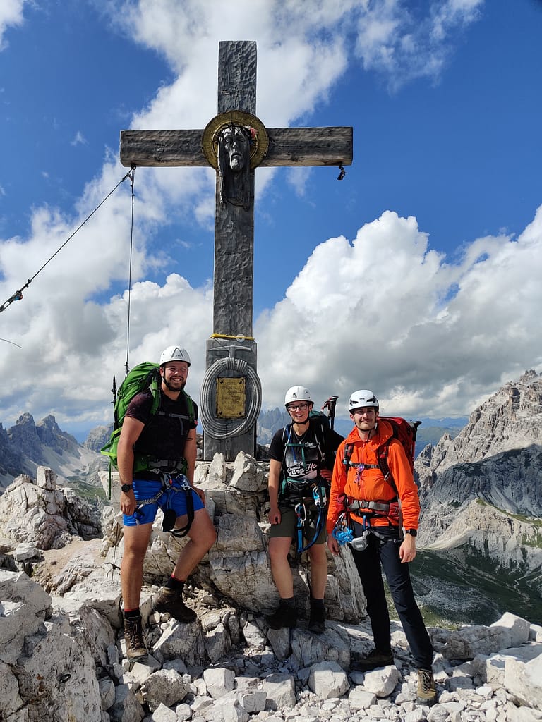 Paternkofel Summit after Via Ferrata De Luca