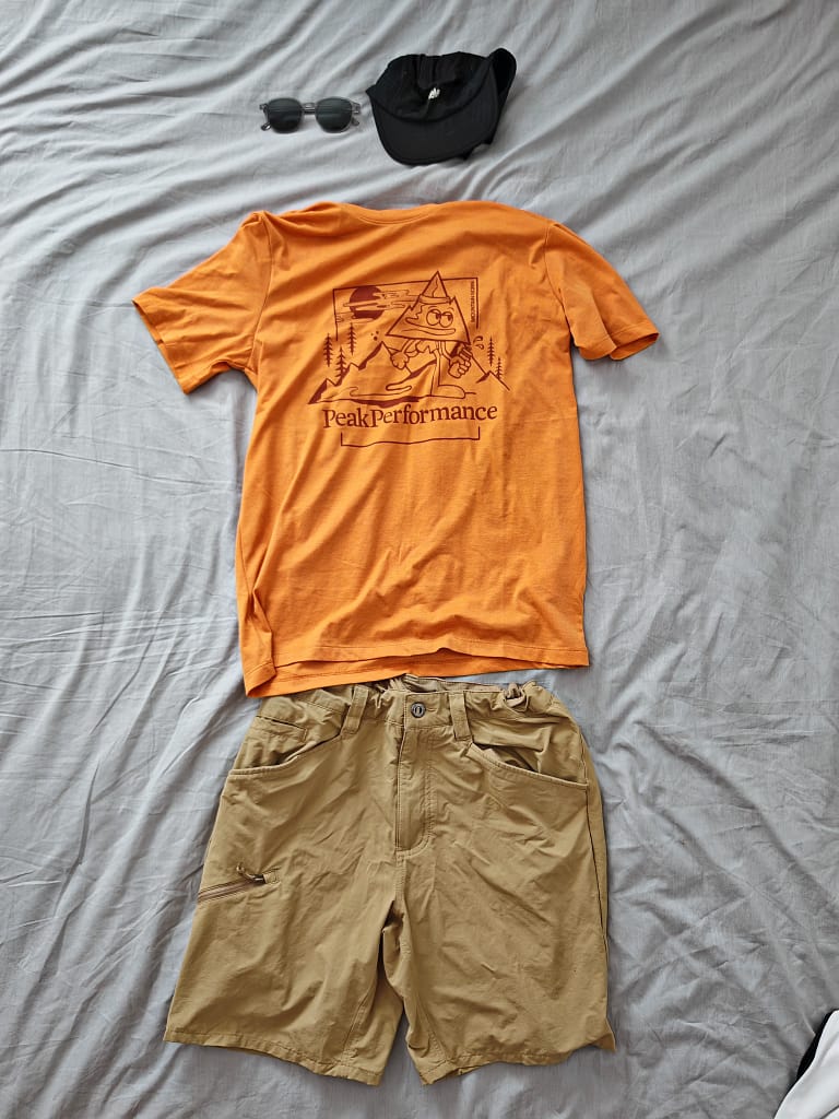 Kit List - Summer Clothing